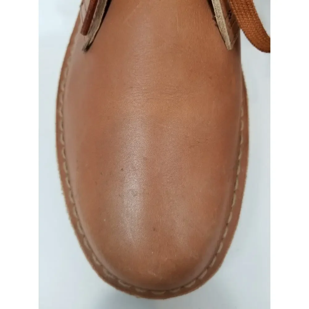 Clarks Originals Desert Boots Tan Leather Lace Up Men's Size 10